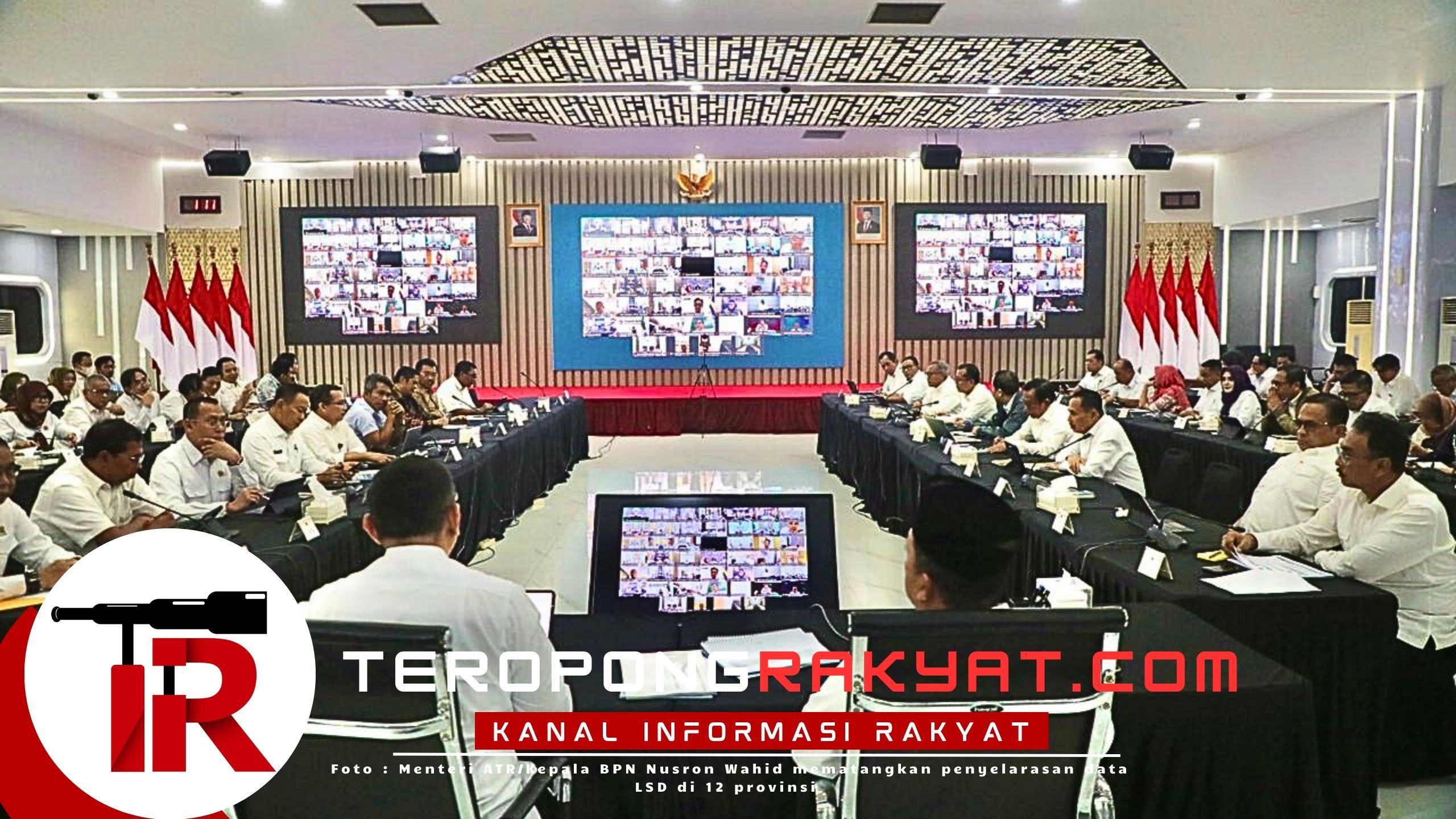 Menteri ATR/Kepala BPN Matangkan Penyelarasan Data LSD di 12 Provinsi