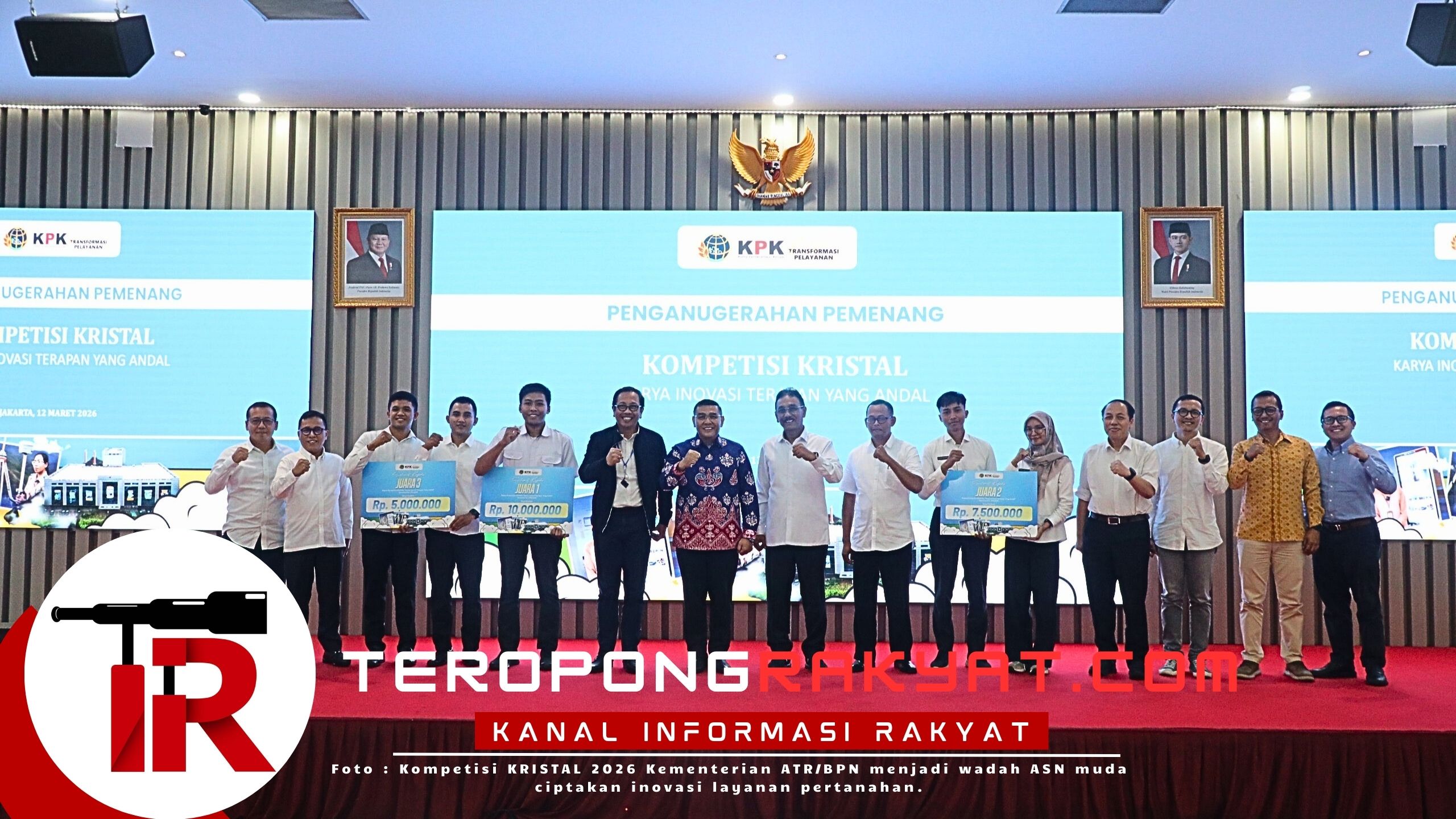 Kompetisi KRISTAL 2026 Kementerian ATR/BPN: Ruang Inovasi ASN Muda