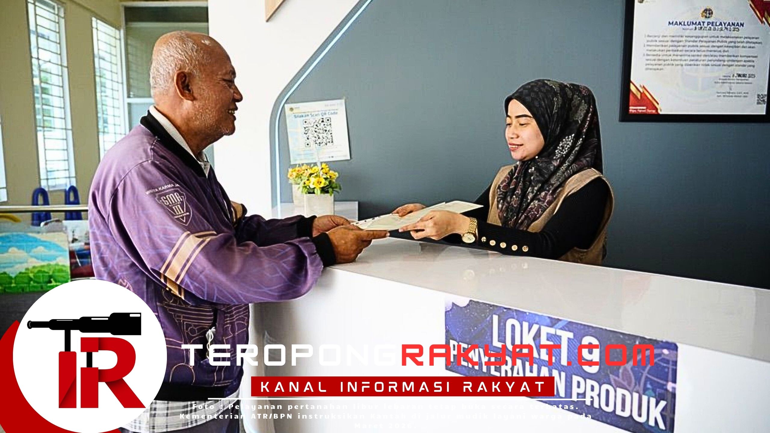 Pelayanan Pertanahan Libur Lebaran Tetap Tersedia Bagi Pemudik