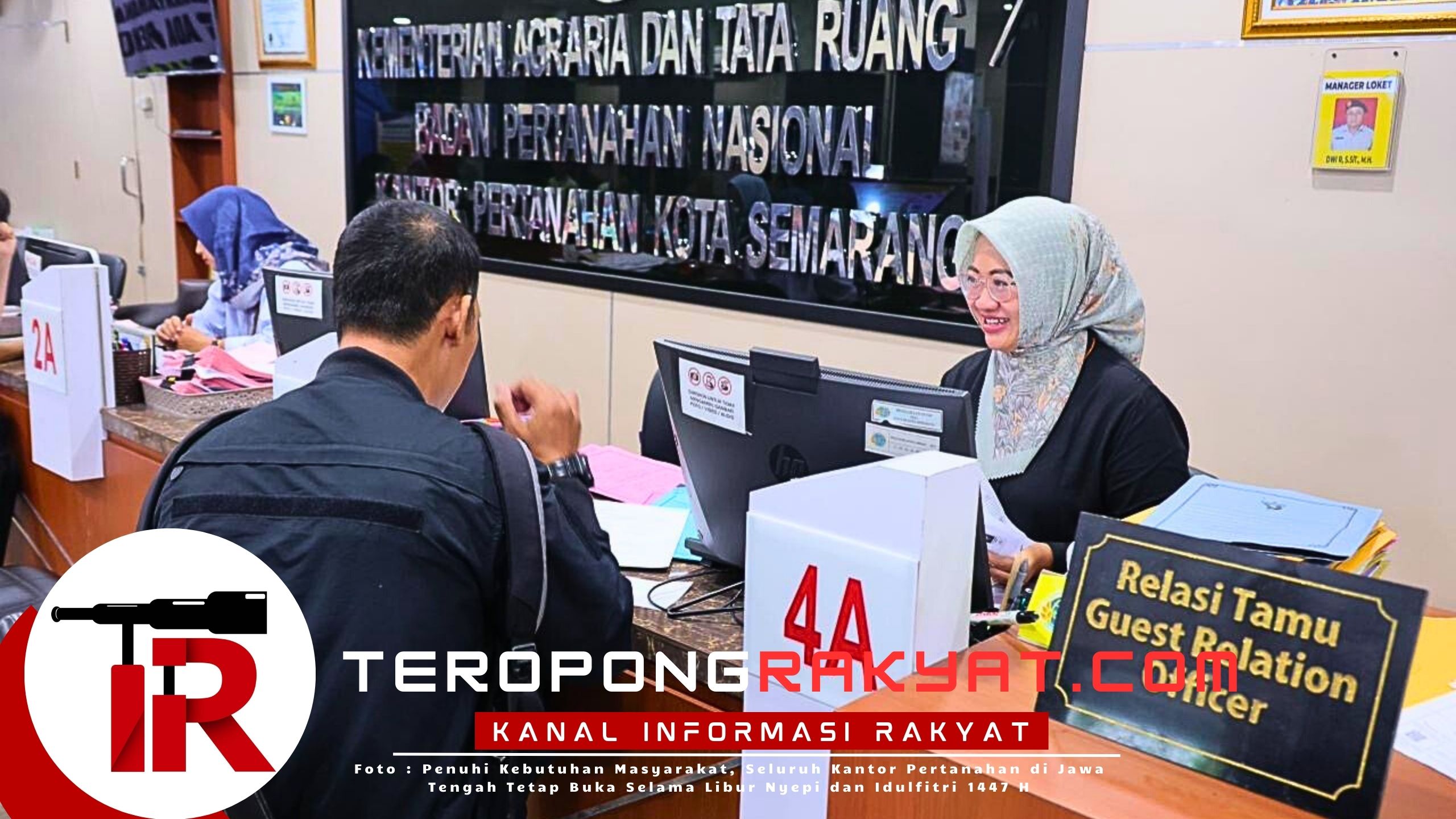 Kantor Pertanahan di Jawa Tengah Tetap Buka Selama Libur Nyepi dan Idulfitri 1447 H
