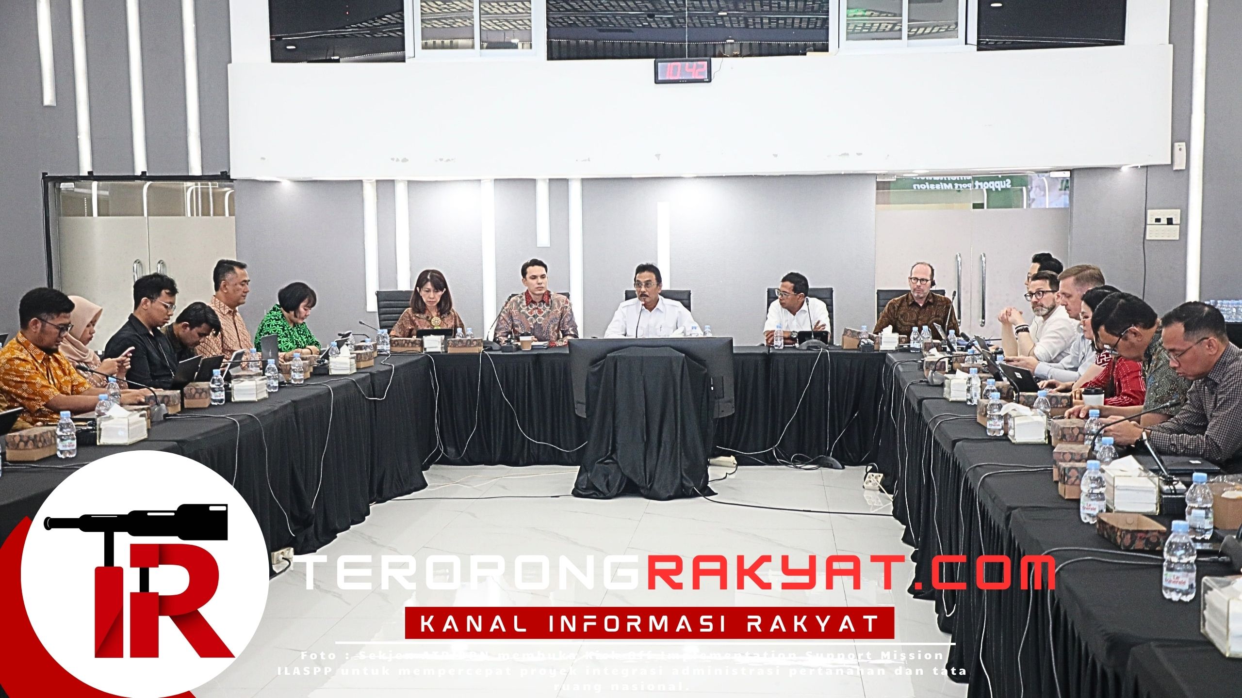 Sekjen ATR/BPN Buka Kick Off Implementation Support Mission ILASPP guna Atasi Kendala Proyek