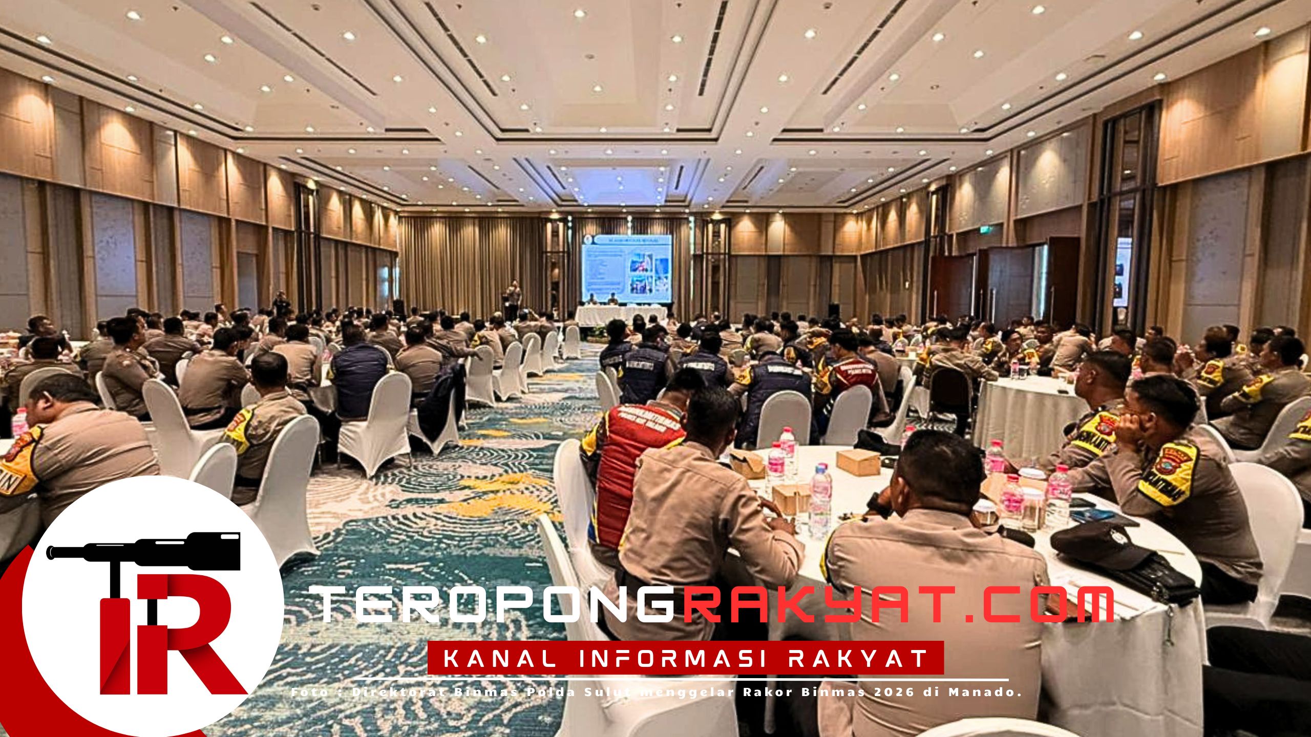 Rakor Binmas Polda Sulut 2026, Perkuat Peran Bhabinkamtibmas sebagai Ujung Tombak Polri