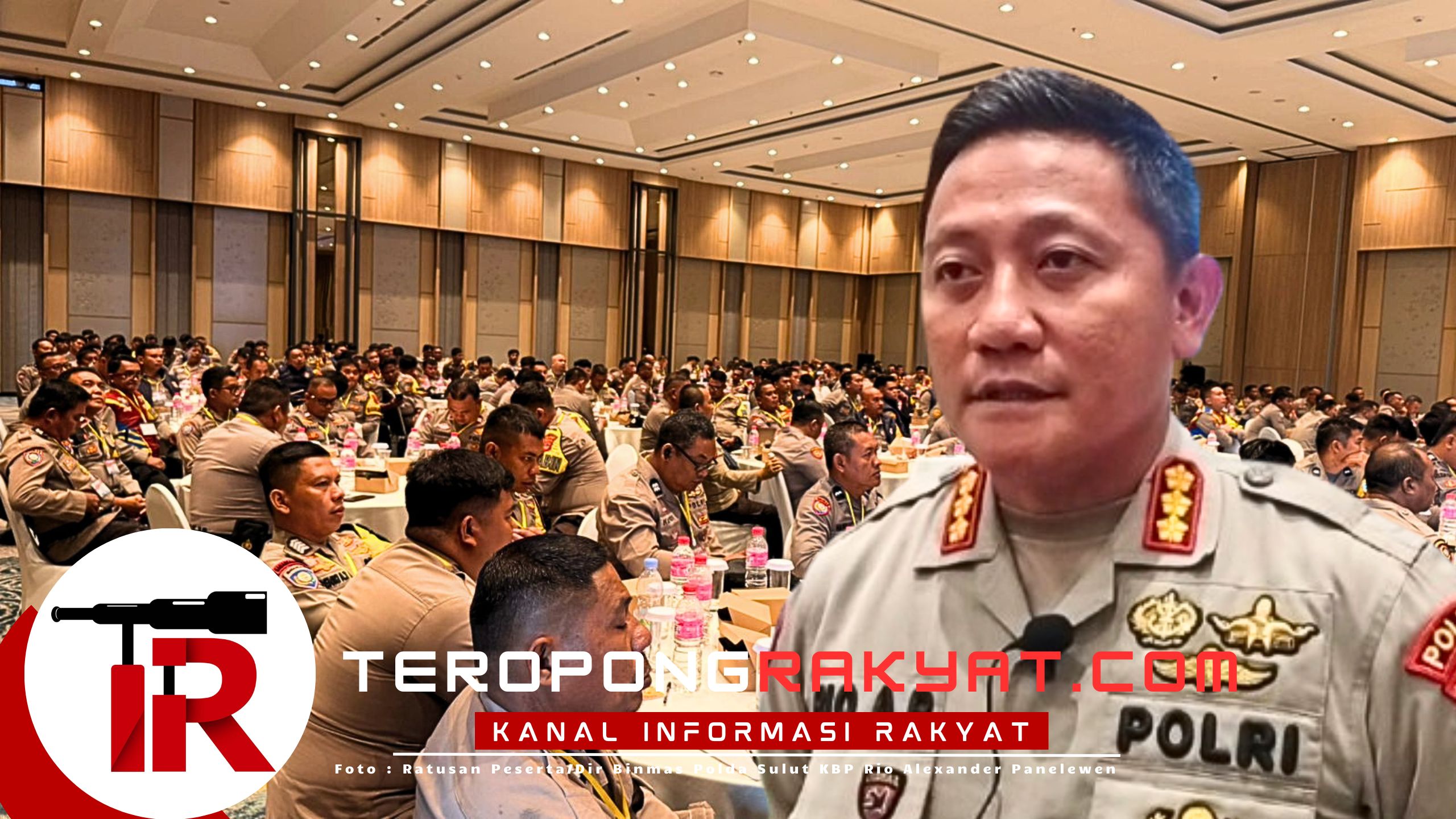 Perkuat Kamtibmas, Dirbinmas Polda Sulut Bekali 746 Personel Bhabinkamtibmas
