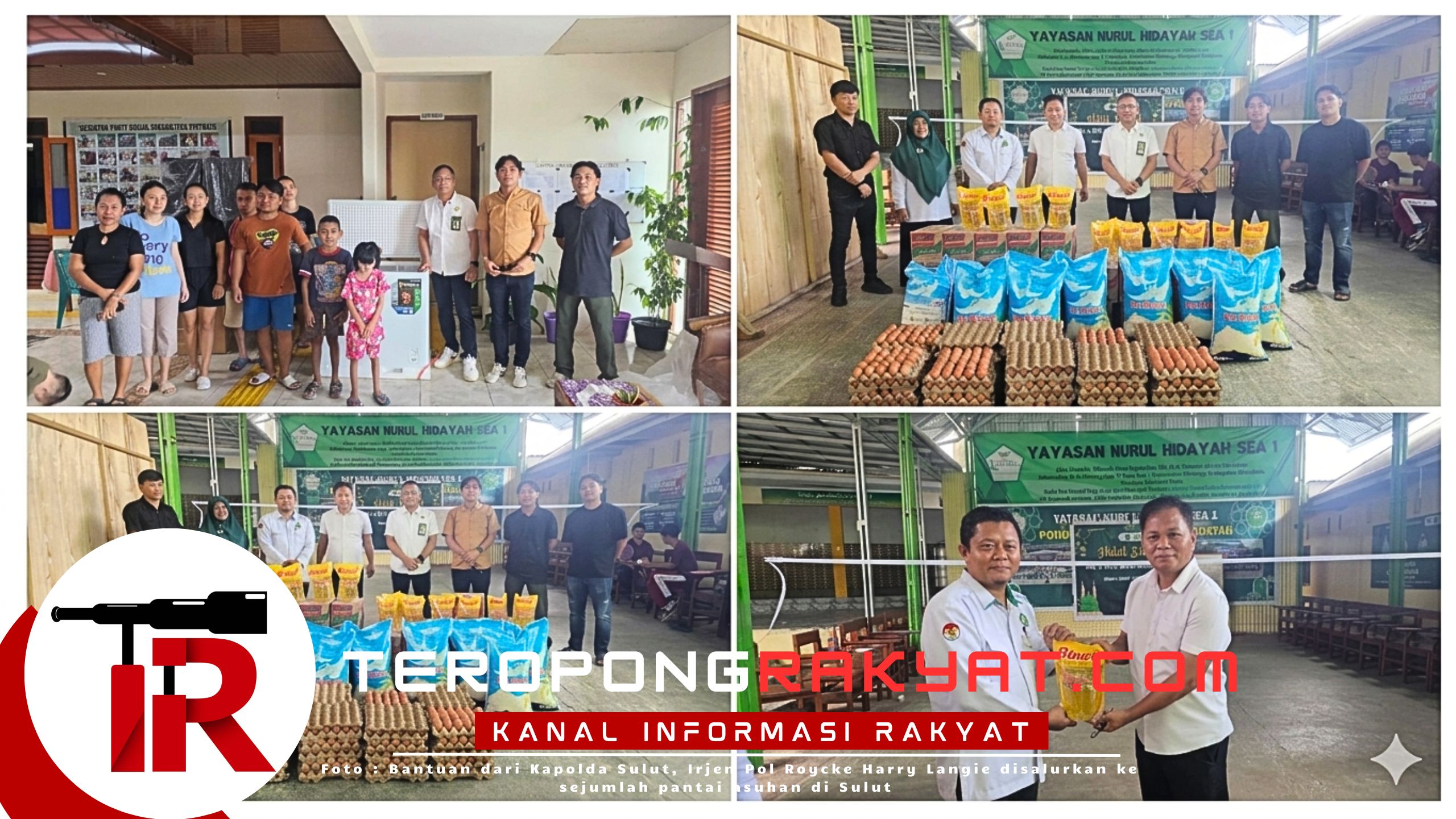 Kapolda Sulut Salurkan Bantuan Sembako dan Freezer ke Panti Asuhan, Wujud Nyata Kasih untuk Masyarakat