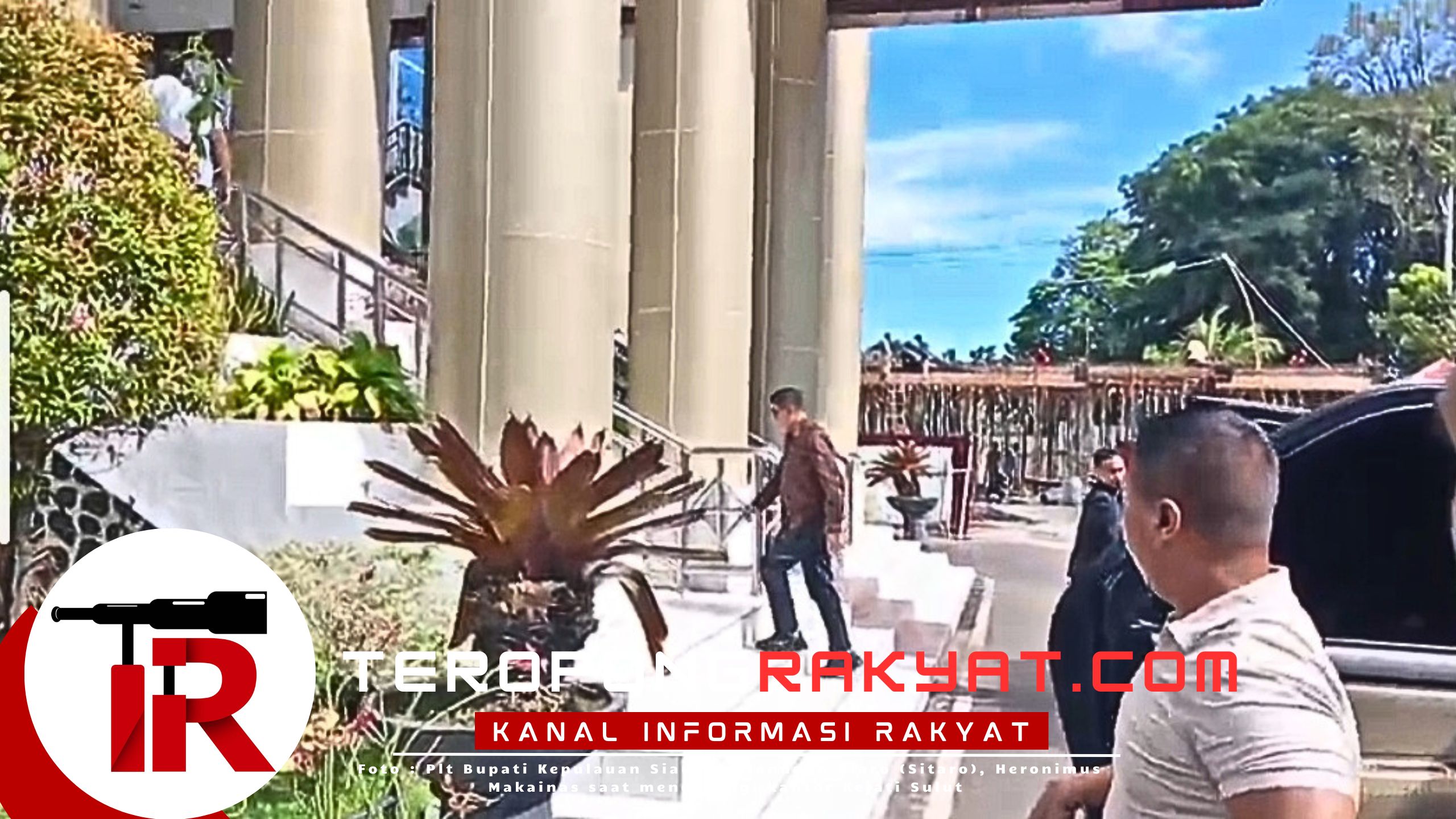 Breaking News: Plt Bupati Sitaro Heronimus Makainas Kembali Jalani Pemeriksaan di Kejati Sulut