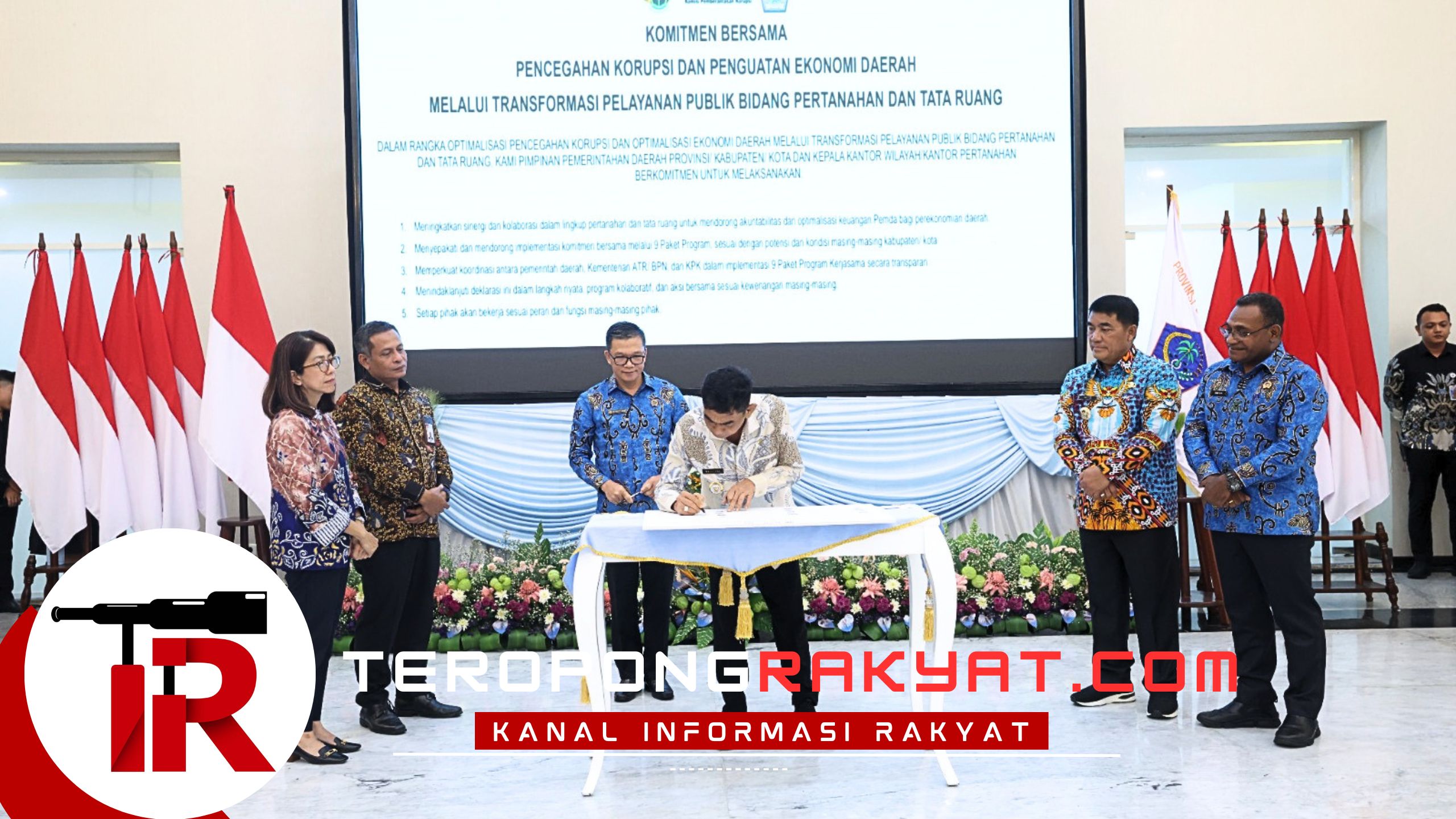 Kepala Kantor Pertanahan Kabupaten Kepulauan Talaud Hadiri Rapat Koordinasi Optimalisasi Kerja Sama KPK RI dengan Pemprov Sulut