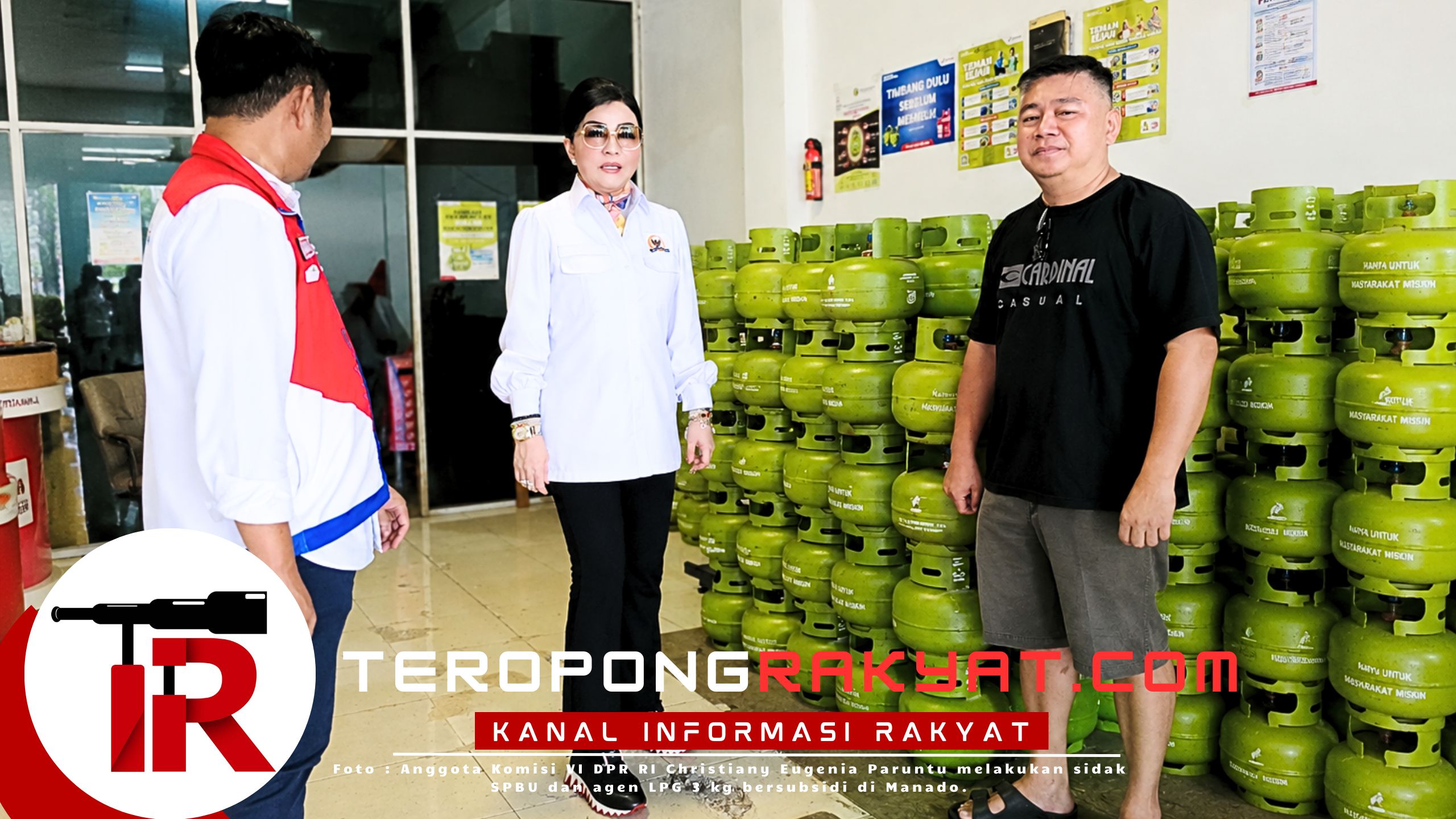 CEP Sidak SPBU dan Agen LPG 3 Kg di Manado, Soroti HET hingga Antrean BBM