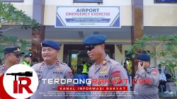 Antisipasi Teror Bom, Sat Brimob Polda Sulut Terjunkan Detasemen Gegana dalam Latihan Kedaruratan di Bandara Sam Ratulangi