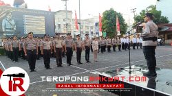 Kapolresta Manado Pimpin Upacara Kenaikan Pangkat 60 Personel, Tekankan Profesionalisme dan Jaga Marwah Institusi