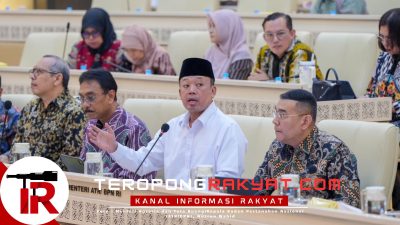 Menteri Nusron Minta Target PTSL Tahun 2027 Ditambah Demi Kepastian Hukum