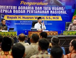 Kunjungi Aceh, Nusron Wahid Dorong Transformasi Layanan Pertanahan Lebih Cepat dan Transparan