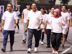 ​Kementerian ATR/BPN Gelar Slow Run Rutin di GBK Sepulang Kerja