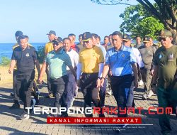 Olahraga Bersama TNI Polri dan Forkopimda Sulut Perkuat Sinergitas Membangun NKRI