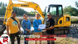 Kementerian KKP Serahkan Bantuan Ekskavator untuk Kelompok Tambak di Manado, Produktivitas Udang Ditargetkan Meningkat
