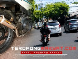 Knalpot Brong dan Motor Tanpa Pelat Nomor Merajalela di Manado, Warga Soroti Lemahnya Penindakan Ditlantas Polda Sulut