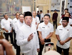 Menteri Nusron Tinjau Kantah Aceh Tamiang Pascabencana Hidrometeorologi Sumatera 2025