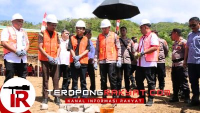 Ground Breaking Mako Polres Kepulauan Sitaro Dimulai, Target Rampung Akhir Desember 2026