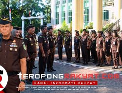 Pimpin Apel Pagi, Asisten Tindak Pidana Militer Kejati Sulut Tekankan Pentingnya Integritas