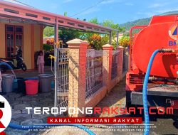 Pemda Sangihe Distribusi Air Bersih Atasi Dampak Kemarau Panjang di Tahuna