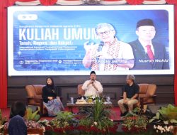Rocky Gerung Ajak Taruna Politeknik Agraria STPN Pahami Tiga Konsep Pemaknaan Tanah