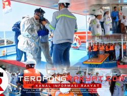 KSOP Manado Gelar Kampanye Keselamatan Kapal dan Simulasi Kebakaran di KM Express Cantika Lestari