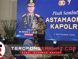 Pisah Sambut Astamaops Kapolri, Komjen Pol Roycke Langie Puji Inovasi dan Legacy Fadil Imran