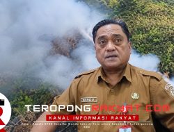 Kebakaran Hutan Gunung Awu Belum Padam di Hari Ke-9, Tim Gabungan Masih Terus Berjibaku 