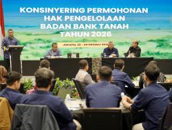 Konsinyering HPL Badan Bank Tanah, Wamen Ossy Ingatkan Keseimbangan Kecepatan dan Kepastian Hukum