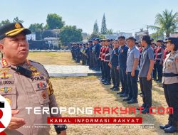 Karo Ops Polda Sulut Pimpin Apel Siaga, 187 Personel Gabungan Disiagakan Sebagai Power on Hand