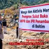 Warga dan Aktivis Mendesak Pemprov Sulut Buka Akses WPR dan IPR Penambang Emas di Boltim