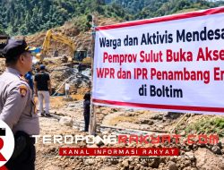 Warga dan Aktivis Mendesak Pemprov Sulut Buka Akses WPR dan IPR Penambang Emas di Boltim