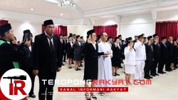 Bupati Sangihe Lantik 64 Pejabat dan Resmikan Badan Baru di Pemda