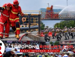 Pertamina Simulasikan Tabrakan Kapal dan Kebakaran di Terminal Bitung, Uji Kesiapan Tim Hadapi Darurat
