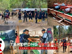 Tim gabungan Kemenhut dan Polda Sulut Ratakan Tambang Emas Ilegal di Taman Nasional Bogani Nani Wartabone