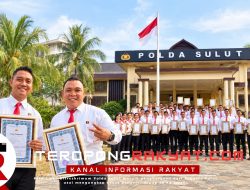URC Ditreskrimum Polda Sulut Raih Penghargaan Usai Ungkap Penyelundupan 16 Kg Emas
