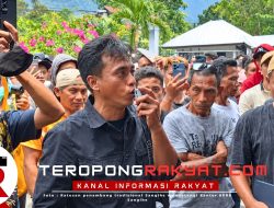 Ratusan Penambang Tradisional Sangihe Datangi Kantor DPRD Menuntut Kepastian Hukum