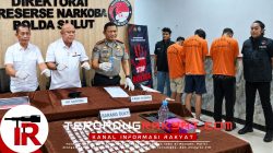 Polda Sulut Bongkar Peredaran Sabu di Manado, Enam Tersangka dan 110 Paket Diamankan