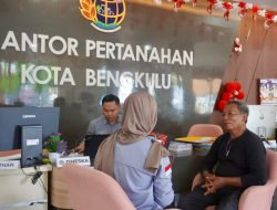 Layanan Pengukuran Terjadwal Kantah Kota Bengkulu Buat Warga Makin Puas